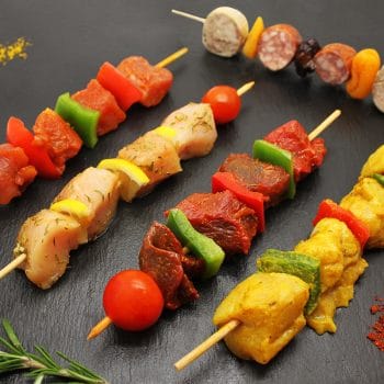 Brochettes crue Clermont