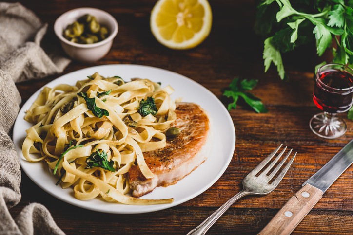 Côtes de porc à la Parisienne