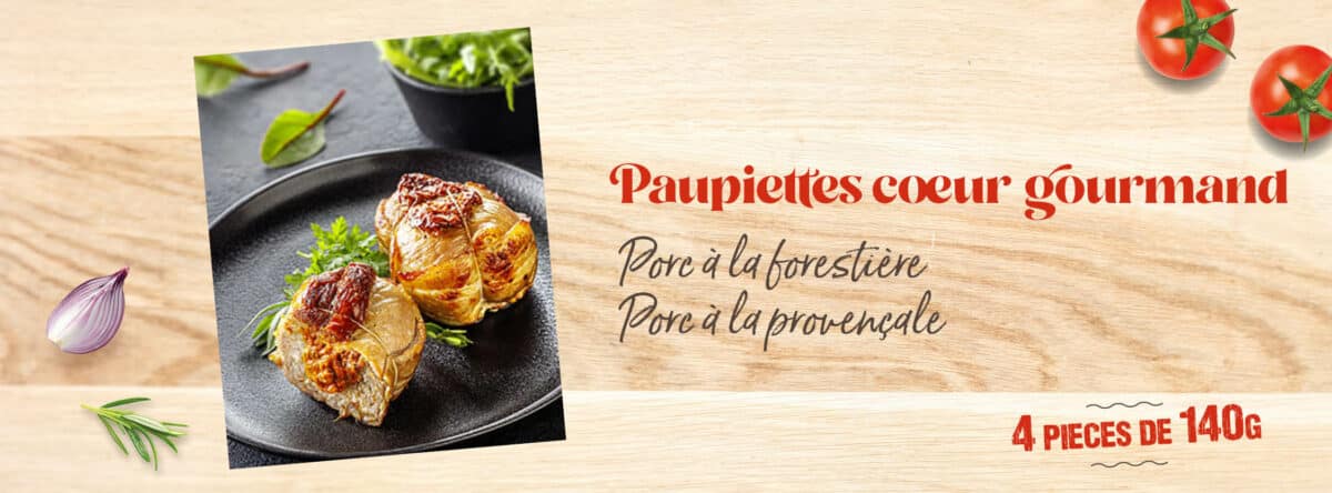 Paupiette coeur gourmand Viandes Clermont