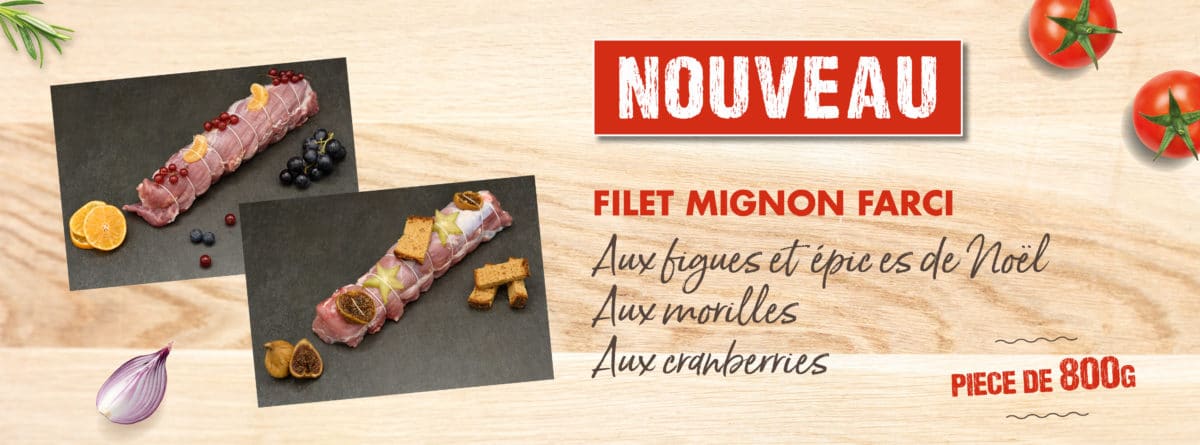Filet mignon farci
