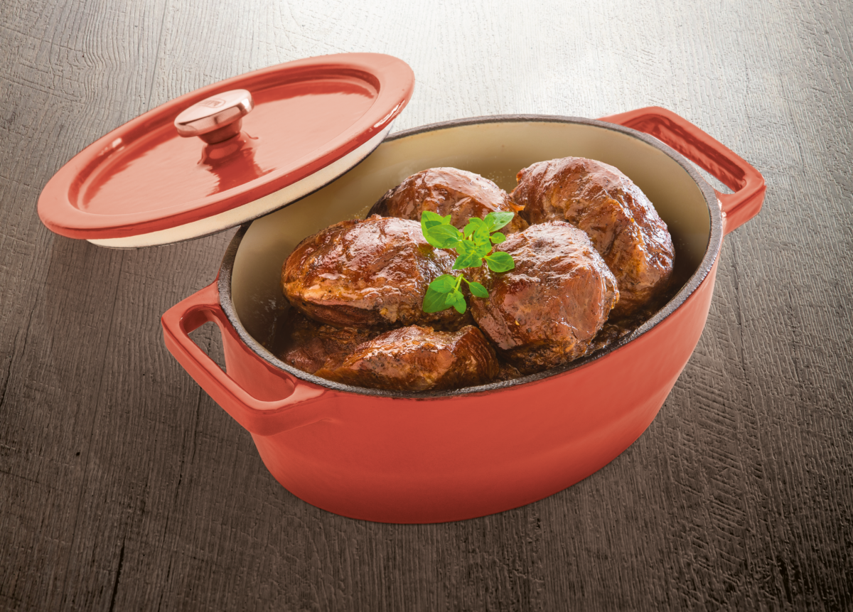 Mijoté de joues de porc au vin rouge
